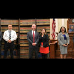 State Attorney John Durrett welcomes three new employees to the Office of the State Attorney